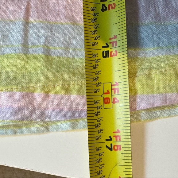 Frankie’s Bikinis Lou High Waisted Stripe Shorts Summer Stripe Sz Small - Picture 13 of 14